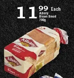 Oxford Freshmarket Albany Brown Bread 700g offer