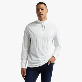Fabiani Zip white polo offer