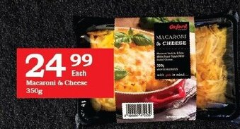 Oxford Freshmarket Macaroni & Cheese 350g offer