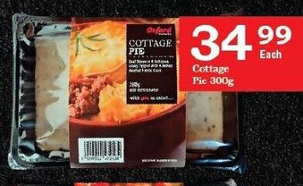 Oxford Freshmarket Cottage Pie 300g offer