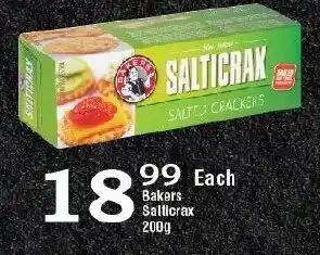 Oxford Freshmarket Bakers Salticrax 200g offer