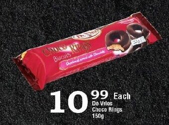 De Vries Choco Rings 150g