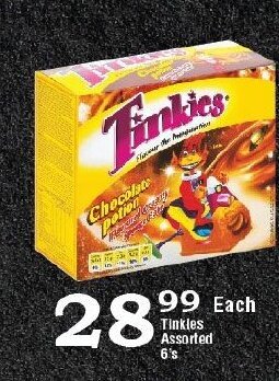Tinkies Assorted 6's