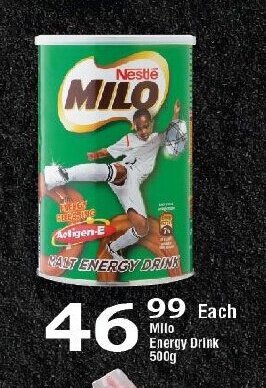 Oxford Freshmarket Milo Energy Drink 500g offer