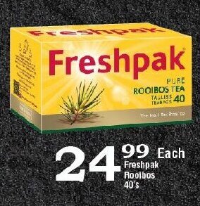 Oxford Freshmarket Freshpak Rooibos 40's offer