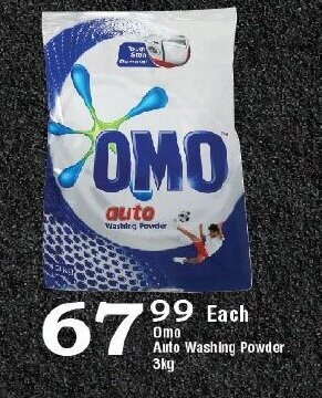Oxford Freshmarket Omo Auto Washing Powder 3kg offer