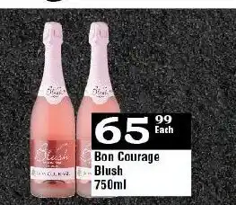 Oxford Freshmarket Bon COurage Blush 750ml offer