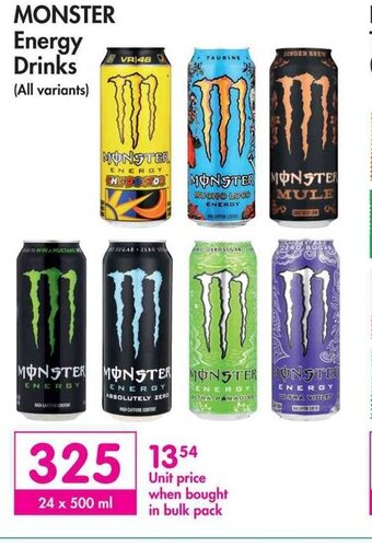 Makro MONSTER Energy Drinks offer