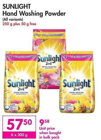 Makro SUNLIGHT Hand Washing Powder offer