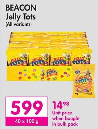 Makro BEACON Jelly Tots offer