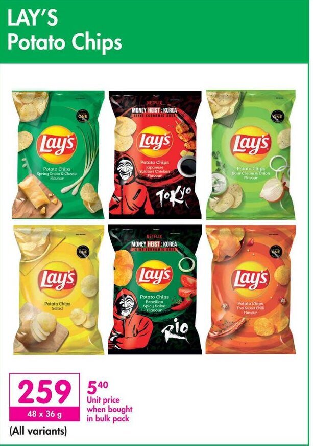 LAY'S Potato Chips offer at Makro