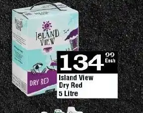 Oxford Freshmarket Island View Dry Red 5 Litre offer