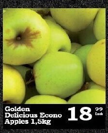 Golden Delicious Econo Apples 1,5kg