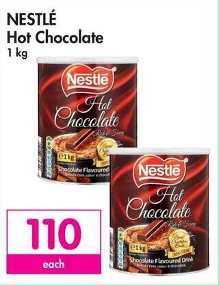 Makro NESTLÉ Hot Chocolate 1 kg offer