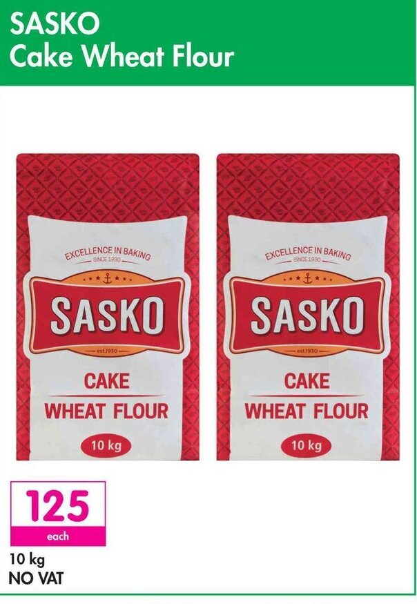 SASKO Cake Wheat Flour offer at Makro