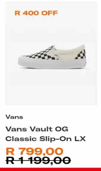 Vans vault og classic slip-on lx