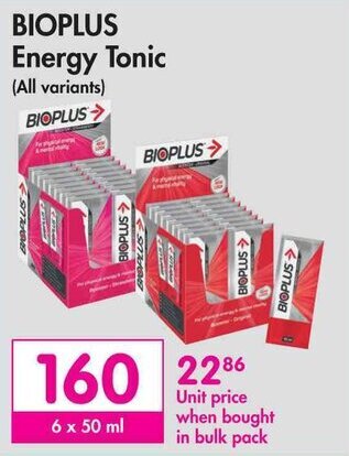 Makro BIOPLUS Energy Tonic offer