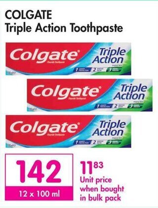 Makro COLGATE Triple Action Toothpaste offer