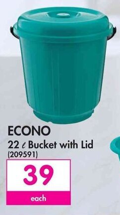 Makro ECONO 22 l Bucket with Lid offer