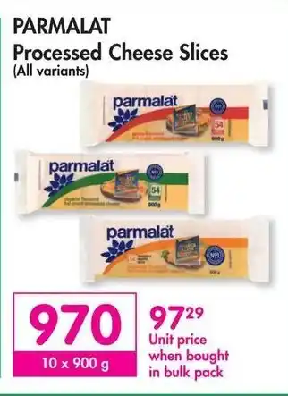 Makro PARMALAT Processed Cheese Slices (All variants) offer