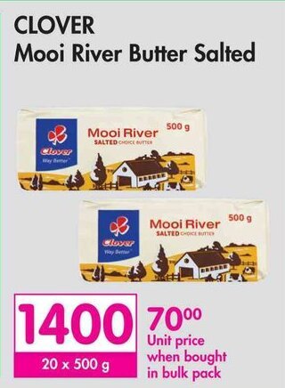 Makro CLOVER Mooi River Butter Salted offer