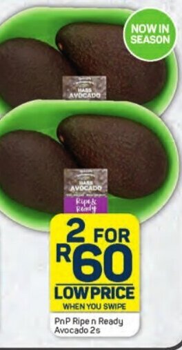 Pick n Pay PnP Ripen Ready Avocado 2s offer