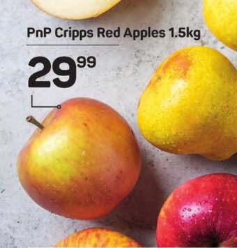 Pick n Pay PnP Cripps Red Apples 1.5kg offer