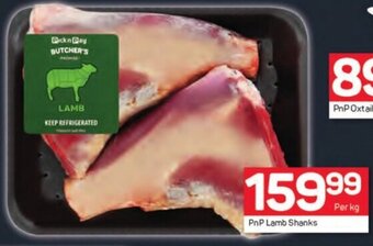 Pick n Pay PnP Lamb Shanks offer