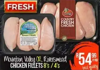Take 'n Pay Chicken Fillets 8's / 4's offer