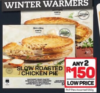 Pick n Pay PnP Pies Assorted 550g offer