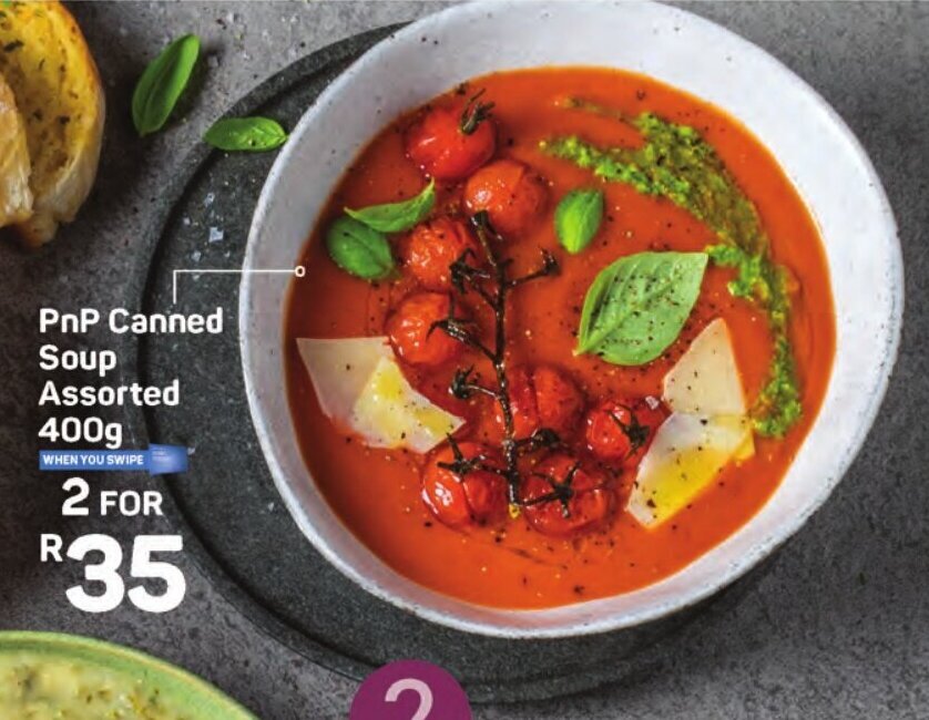 PnP Canned Soup Assorted 400g offer at Pick n Pay