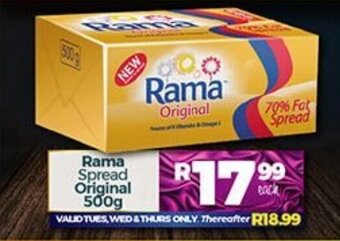Take 'n Pay Rama Spread Original 500g offer