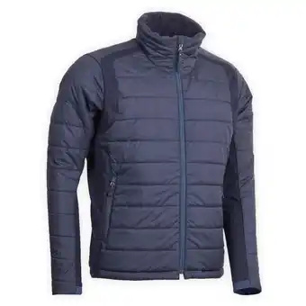 Decathlon Men's horse riding light padded jacket - blue black/dark blue offer