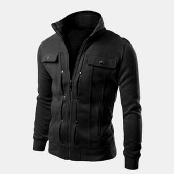 Zando Yektik men's fashion comfortable jacket jacket-black offer