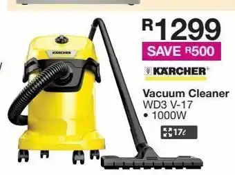 House & Home Karcher 1000watt 17lt vacuum cleaner wd3 v-17 offer