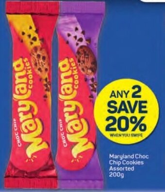 Pick n Pay Maryland Choc Chip Cookies Assorted 200g offer