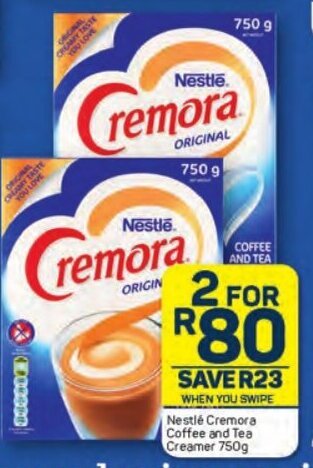 Pick n Pay Nestlé Cremora Coffee and Tea Creamer 750g offer