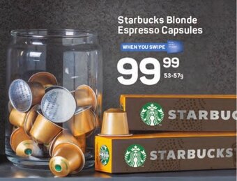 Pick n Pay Starbucks Blonde Espresso Capsules offer