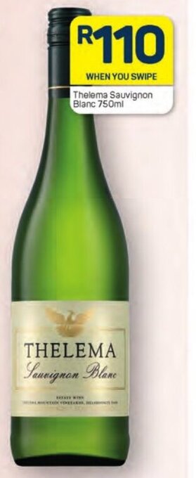 Pick n Pay Thelema Sauvignon Blanc 750ml offer
