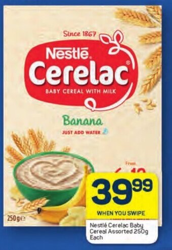Pick n Pay Nestlé Cerelac Baby Cereal Assorted 250g Each offer