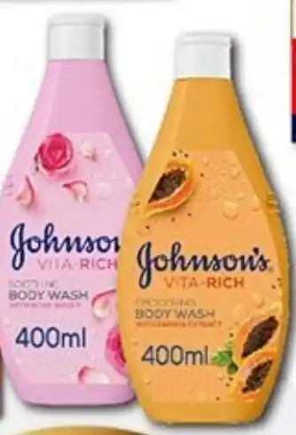 Take 'n Pay Johnson's Body Wash 400ml offer