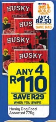 Pick n Pay Husky Dog Food Assorted 775g offer