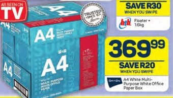 A4 White Multi-Purpose White Office Paper Box
