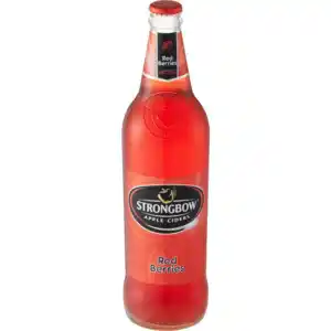 Shoprite Liquor Strongbow red berries apple cider bottle 660ml offer