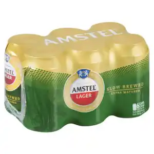 Shoprite Liquor Amstel lager beer cans 6 x 330ml offer