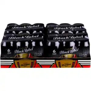 Carling black label beer cans 24 x 330ml