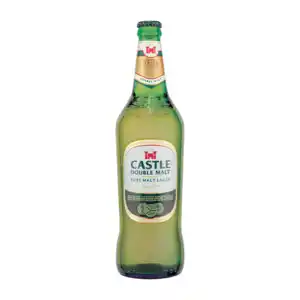 Shoprite Liquor Castle double malt lager beer bottle 660ml offer