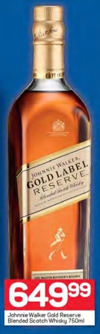 Pick n Pay Johnnie Walker Gold Reserve Blended Scotch Whisky 750ml offer