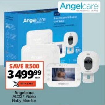 Checkers Angelcare AC327 Video Baby Monitor offer