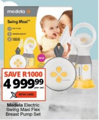 Medela Electric Swing Maxi Flex Breast Pump Set